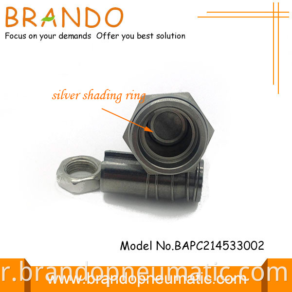 silver shading ring solenoid valve